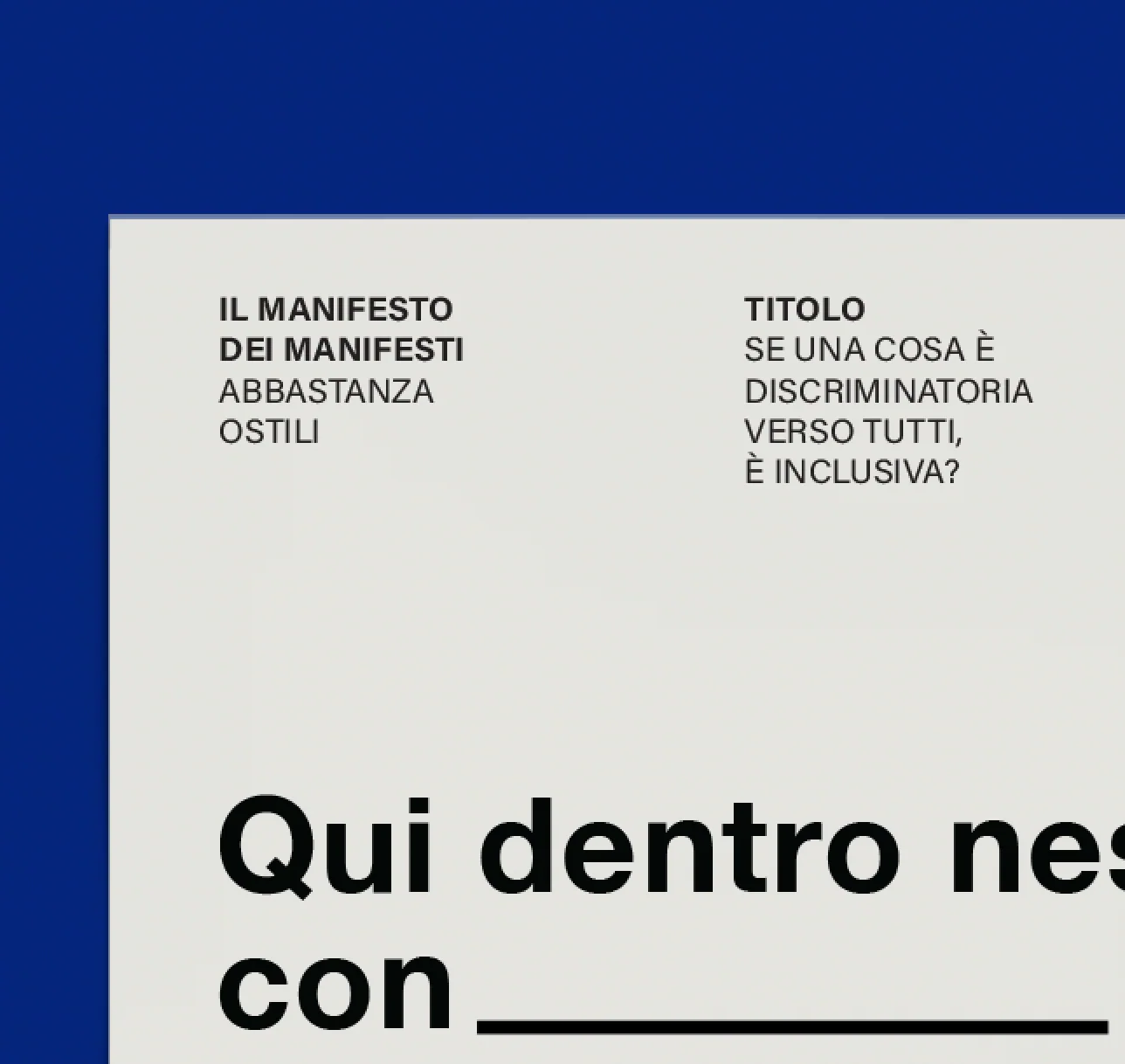Manifesto dei manifesti - Image 5